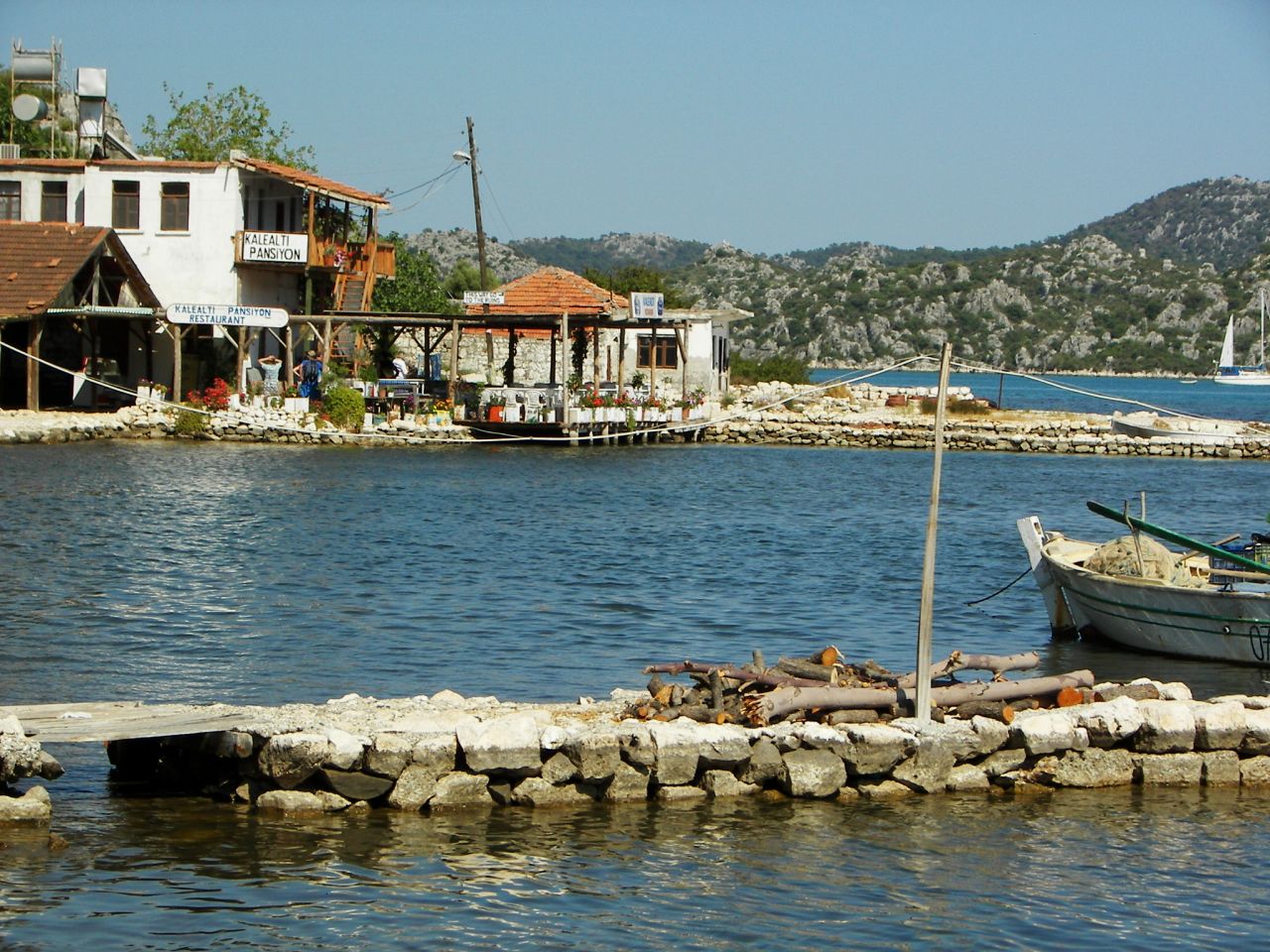 Kekova - a famous island, village and sunk city